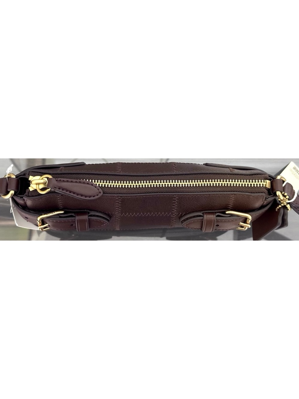 COACH COACHTOPIA Alter/Ego Side Buckle Shoulder Bag, MAPLE - Picture 5 of 8